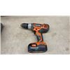 Image 6 : Ridgid and DeWalt Cordless Drills, NO Chargers, Drill Bit Set