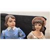 Image 6 : Holland Mold Ceramic Figurines: Blue Boy and Pink Lady, Signed, 17” Tall