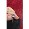 Image 13 : Sterling Silver .925 Lot: Peoples Jewellers Cross Pendant Chain Necklace with Box, Amethyst Ring