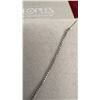 Image 3 : Sterling Silver .925 Lot: Peoples Jewellers Cross Pendant Chain Necklace with Box, Amethyst Ring