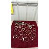 Image 1 : Assorted Costume Bracelets and Bangles, Beaded, Metal, and Stone Styles