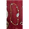 Image 4 : Assorted Costume Jewelry Including Beaded Necklaces, Bangles, Chains, Pendants