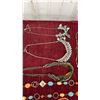 Image 5 : Assorted Costume Jewelry Including Beaded Necklaces, Bangles, Chains, Pendants