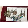 Image 3 : Assorted Fashion Jewelry Lot: Beaded Necklaces, Chain Pendants, and Dangle Earrings