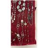 Image 6 : Assorted Fashion Jewelry Lot: Beaded Necklaces, Chain Pendants, and Dangle Earrings