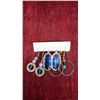 Image 10 : Assorted Costume Earrings Including Studs, Hoops, Dangles, and Gold-Tone Clip-Ons