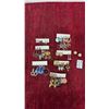Image 1 : Assorted Costume Earrings Including Studs, Hoops, Dangles, and Gold-Tone Clip-Ons