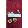 Image 5 : Assorted Costume Earrings Including Studs, Hoops, Dangles, and Gold-Tone Clip-Ons