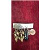 Image 8 : Assorted Costume Earrings Including Studs, Hoops, Dangles, and Gold-Tone Clip-Ons