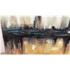 Image 5 : Abstract Landscape Painting on Canvas, 47-1/4” × 23-5/8”