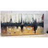 Image 6 : Abstract Landscape Painting on Canvas, 47-1/4” × 23-5/8”