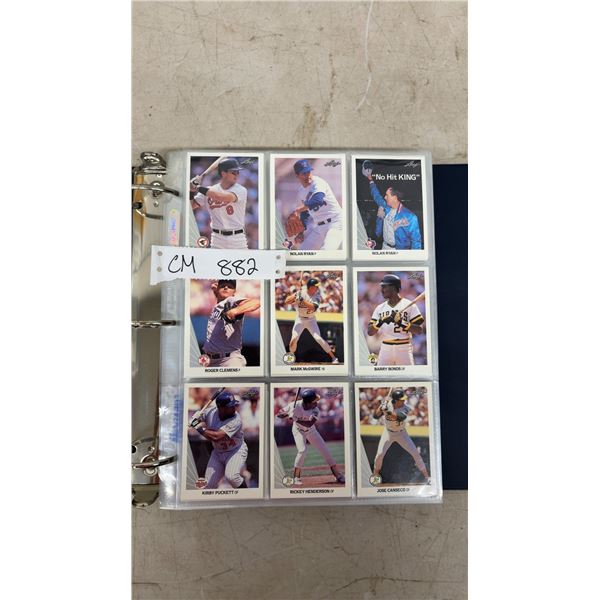 1990 Leaf Baseball Card Collection