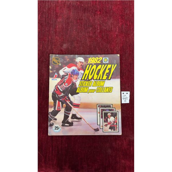 1982 O-Pee-Chee Sticker Collection