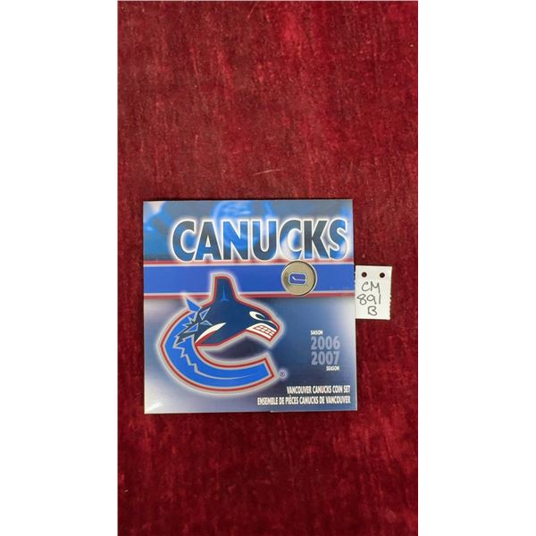 RCM Vancouver Canucks Coin Set