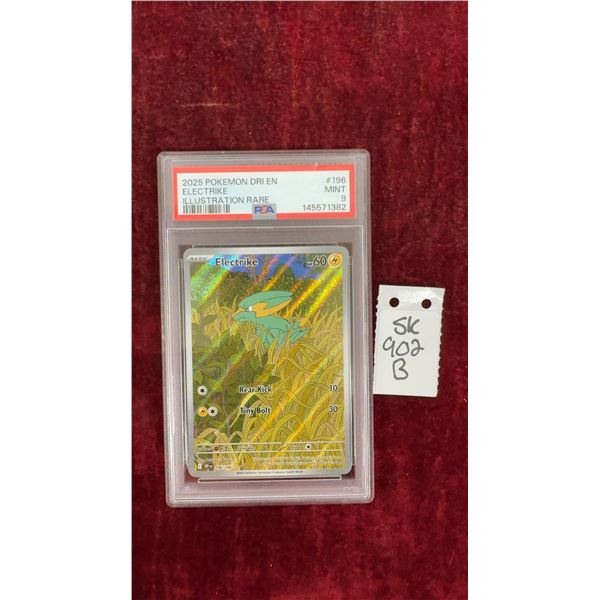 Graded Pokémon Electric Rare PSA 9