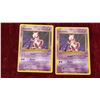 Image 4 : 6 Basic Pikachu Cards and 2 Basic Mewtwo Cards