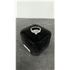 Image 2 : 925 Sterling Silver 2.0 Carat Heart Cut Simulated Diamond Trinity Ring with Pearl Sidestones