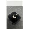 Image 3 : 925 Sterling Silver 2.0 Carat Heart Cut Simulated Diamond Trinity Ring with Pearl Sidestones