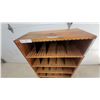 Image 3 : Vintage 1930 Wooden Mail Sorting Pigeonhole Cabinet, RR#2 Thornhill, Manitoba 48”×22”×11”