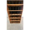 Image 6 : Vintage 1930 Wooden Mail Sorting Pigeonhole Cabinet, RR#2 Thornhill, Manitoba 48”×22”×11”