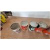 Image 5 : 7 Texaco Havoline, Ursa Super Plus, and Co-op HD7 Heavy Duty Motor Oil Cans