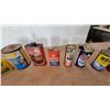 Image 4 : Vintage Automotive Tins: Kleen-Flo Brake Fluid, HEET, Wizard, Atlas, and STP