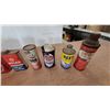 Image 5 : Vintage Automotive Tins: Kleen-Flo Brake Fluid, HEET, Wizard, Atlas, and STP