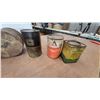 Image 2 : Vintage Oil and Grease Cans, Havoline, Veedol, Black Beauty, John Deere, Allis-Chalmers