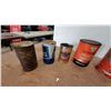 Image 4 : Vintage Oil and Grease Cans, Havoline, Veedol, Black Beauty, John Deere, Allis-Chalmers