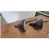 Image 4 : Pair of Vintage Slater Electric and Manufacturing Co. Industrial Bell-Shaped Light Fixtures