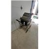 Image 2 : Antique Late 19th/Early 20th Century Dark Green Wooden Baby Carriage Perambulator with Hood