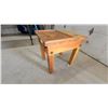 Image 3 : Wooden table with Storage Compartment 26”×27”×23”