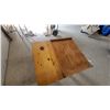 Image 6 : Wooden table with Storage Compartment 26”×27”×23”