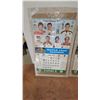 Image 2 : 1975 Maple Leaf Gardens Export "A" Promotional Wall Calendars with NHL Trophy Winners, 2 Pieces
