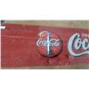 Image 3 : Coca-Cola "Drink!" Advertising Panel Sign with Bottle Graphic on Red Background 13”×72”