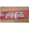 Image 4 : Coca-Cola "Drink!" Advertising Panel Sign with Bottle Graphic on Red Background 13”×72”
