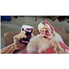 Image 3 : Vintage Coca-Cola 1960 "Santa with Sack of Toys" Haddon Sundblom Cardboard Advertising Cutout
