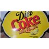 Image 3 : Diet Coke With Lemon Lemon-Shaped Corrugated Plastic Advertising Sign, Lemon Flavoured Diet Cola