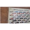Image 2 : Moog Chassis Parts "39 Champions. All Moog." 2004 NASCAR Promotional on hard board 18”×24”