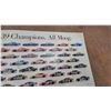 Image 3 : Moog Chassis Parts "39 Champions. All Moog." 2004 NASCAR Promotional on hard board 18”×24”