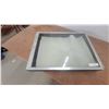 Image 2 : Metal-Framed Display Case with Hinged top Glass 27”×20”×3.6”