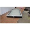Image 3 : Metal-Framed Display Case with Hinged top Glass 27”×20”×3.6”