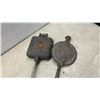 Image 3 : Four Cast Iron Pie Irons: Rome Square, Round, Square, and Woods Square