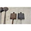 Image 4 : Four Cast Iron Pie Irons: Rome Square, Round, Square, and Woods Square