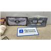 Image 2 : Automotive Memorabilia and Parts: Bentley and Chevy Plates, Ford Emblem