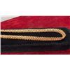 Image 3 : 18K Gold-Plated 8.0mm Serpentine Necklace, 23” Long