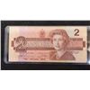 Image 10 : Four 1967 Canada $1 Bills, 1986 Canada $2 Bill, and 1954 Canada $1 Bill