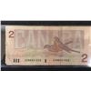 Image 11 : Four 1967 Canada $1 Bills, 1986 Canada $2 Bill, and 1954 Canada $1 Bill