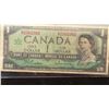 Image 2 : Four 1967 Canada $1 Bills, 1986 Canada $2 Bill, and 1954 Canada $1 Bill