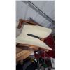 Image 6 : Western Saddle with Basketweave Tooling, Dark Brown Suede Seat, 16” Seat